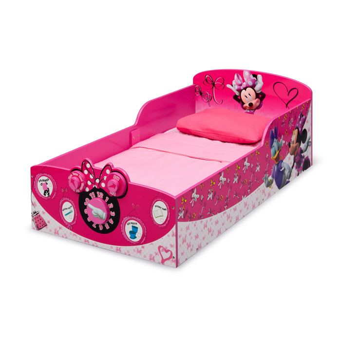 Delta Children Minnie Mouse Toddler Bed Reviews Wayfair Ca