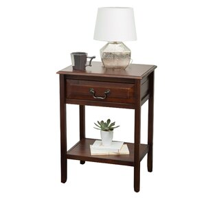 Zara Acacia Wood End Table