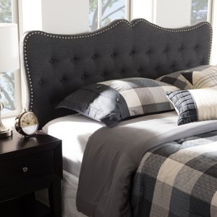 Hoytville Upholstered Panel Headboard by Charlton Home