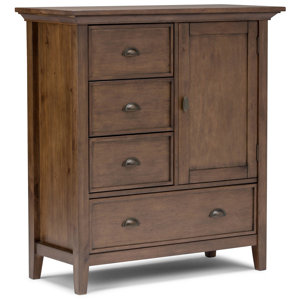 Redmond 1 Door 4 Drawer Accent Cabinet