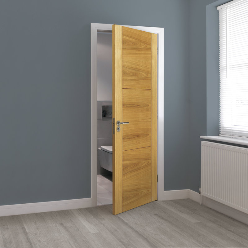 Jb Kind Doors Mistral Oak Internal Door Prefinished Wayfair Co Uk