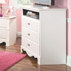 Gabriella 3 Drawer Chest of Drawers by Viv + Rae