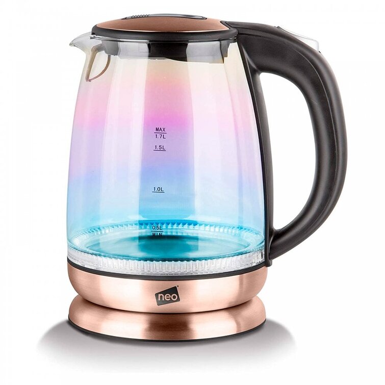 rainbow kettle and toaster