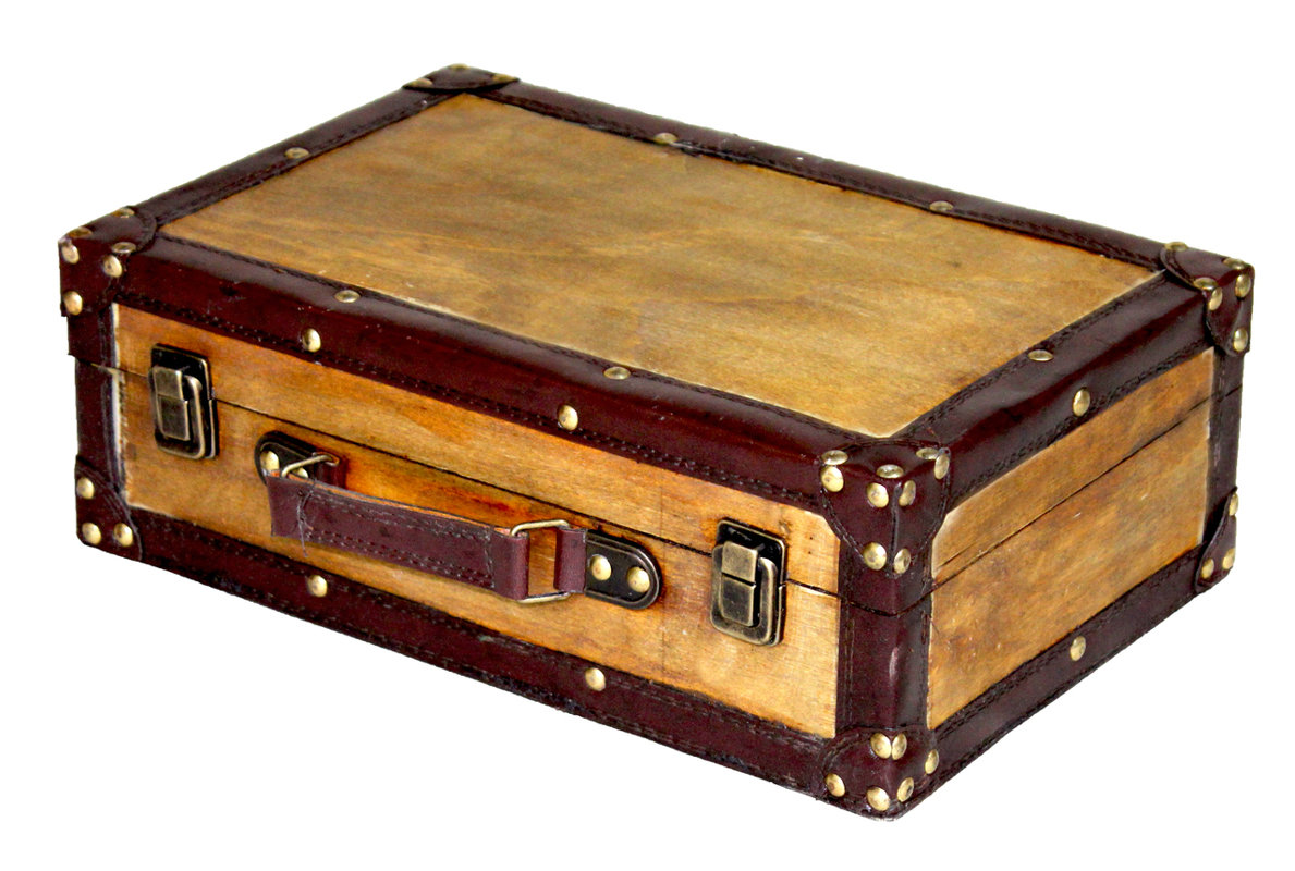 Quickway Imports Old Vintage Suitcase Trunk Reviews Wayfair Old Vintage Suitcase Trunk