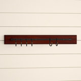 Black Friday Sale Farmhouse Rustic Brown Coat Racks Hooks Birch Lane
