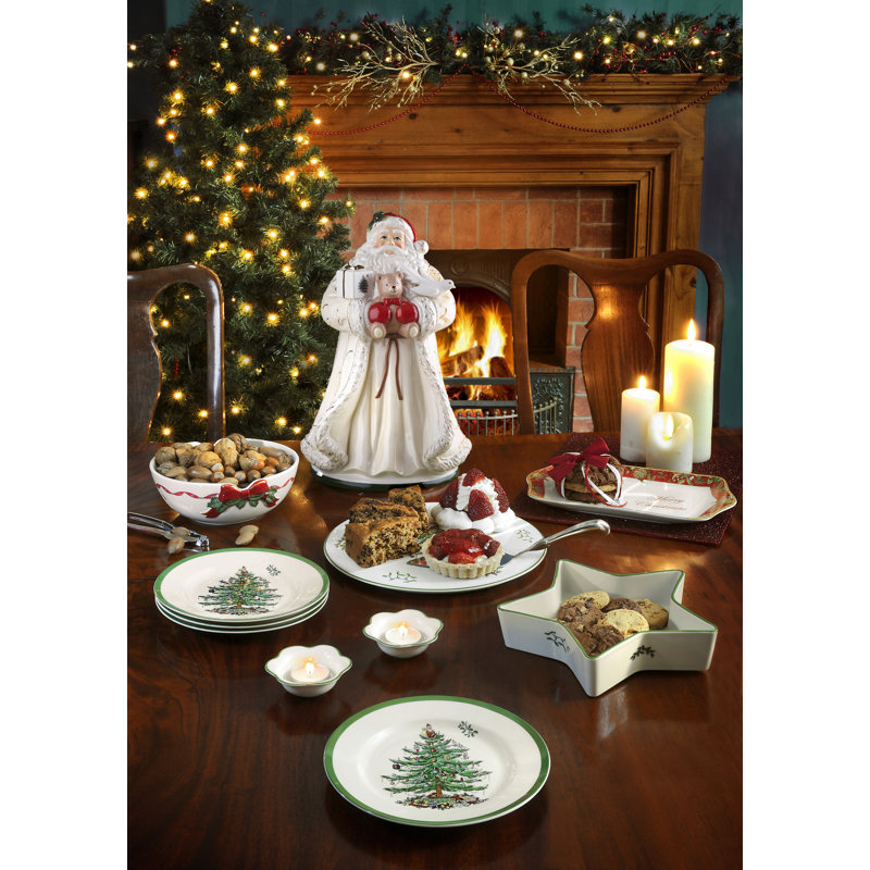 Spode Christmas Tree 12 Piece Dinnerware Set Service For 4 Reviews Wayfair