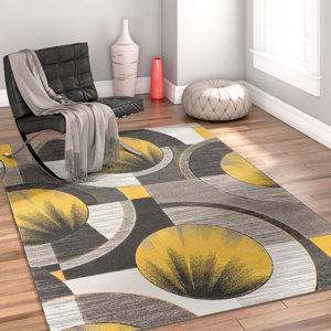 Yolo Gold/Gray Area Rug