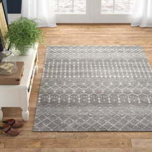 Mistana Clair Dark Gray Area Rug Birch Lane Mistana Clair Dark Gray Area Rug