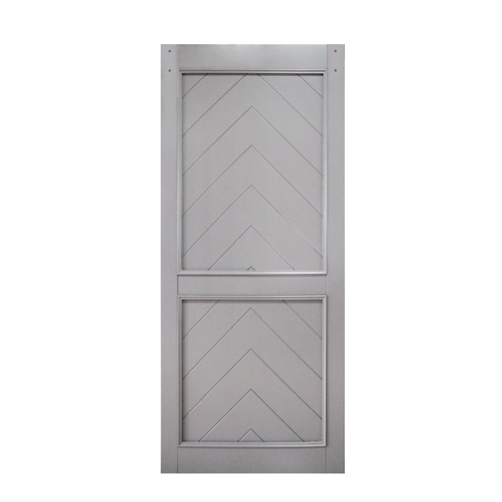 Renin Paneled Manufactured Wood Gatsby Barn Door Without Installation Hardware Kit Wayfair