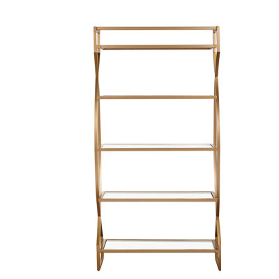 Modern & Contemporary Rose Gold Bookcase | AllModern