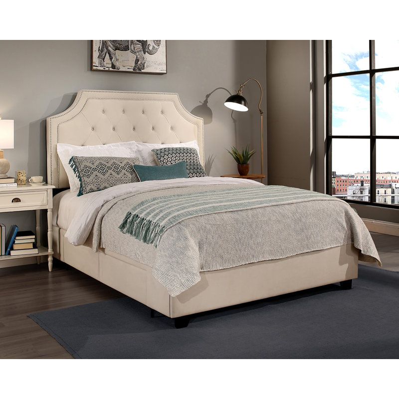 Darby Home Co Devitt Tufted Upholstered Low Profile Storage Platform Bed Reviews Wayfair