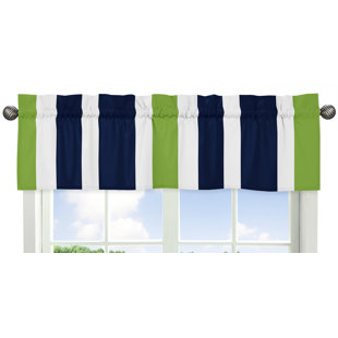 Green Striped Valances Kitchen Curtains You Ll Love Wayfair Quickview