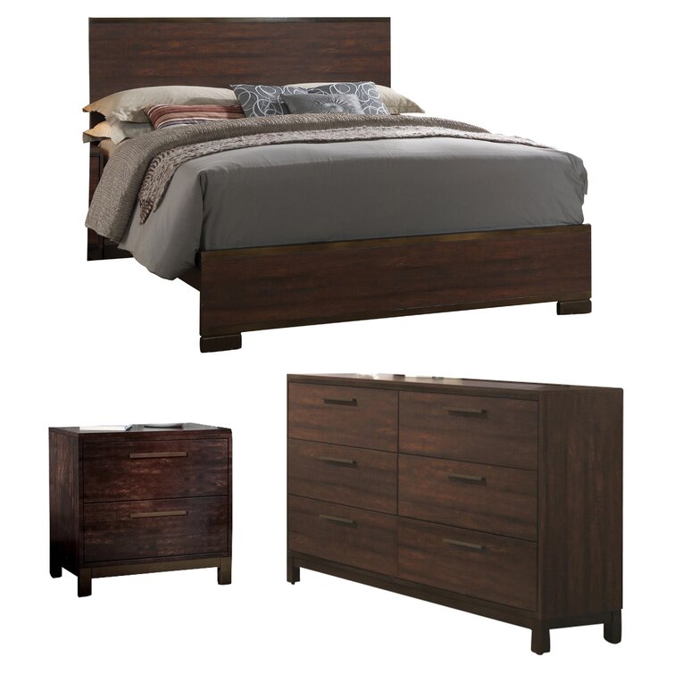 Talbotton Solid Wood Configurable Bedroom Set