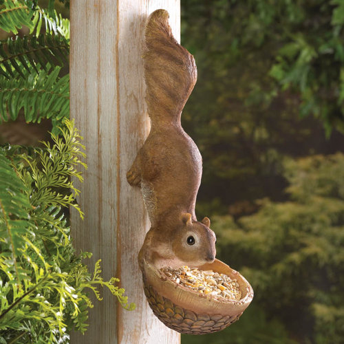 Zingz Thingz Scurrying Squirrel Decorative Bird Feeder Reviews