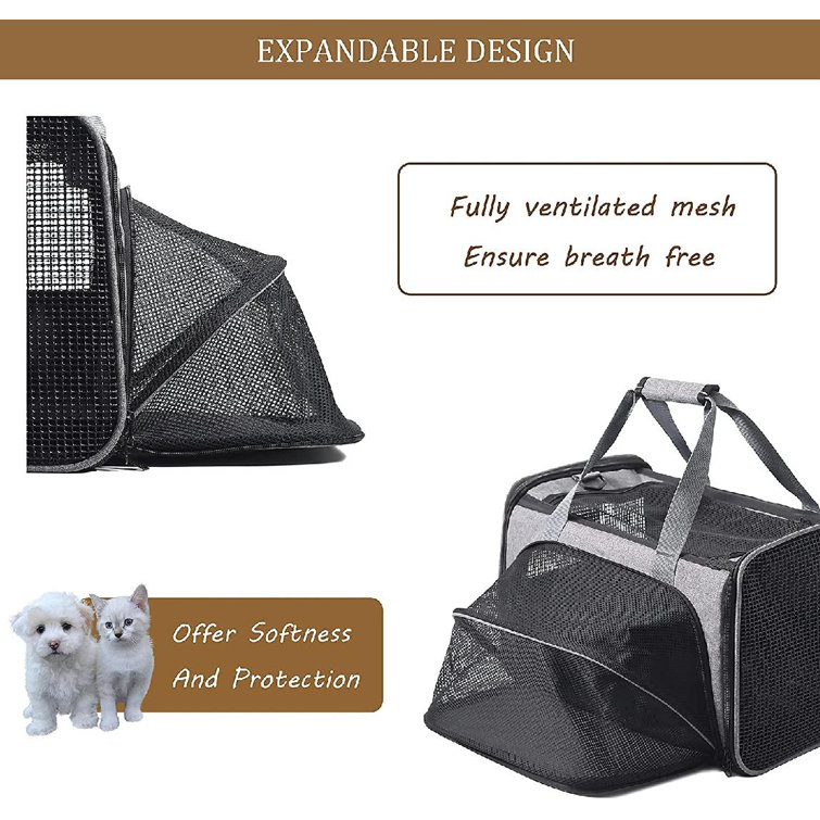 expandable dog carrier
