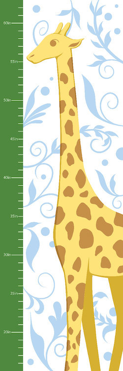 Viv Rae Gorgeous Giraffe Growth Chart Wayfair Gorgeous Giraffe Growth Chart