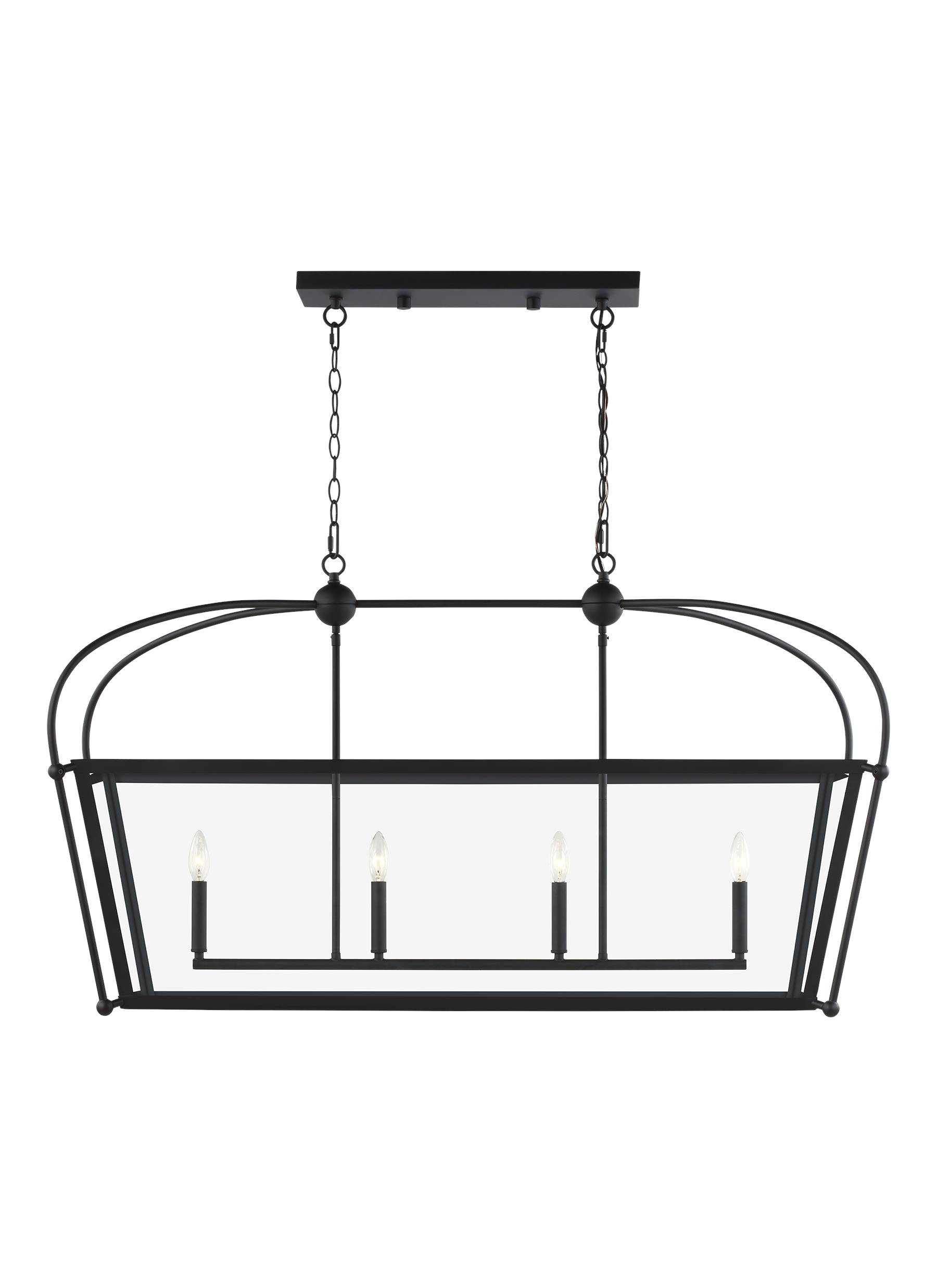 August Grove® Arlowe 4 Light Kitchen Island Rectangle Pendant Wayfair