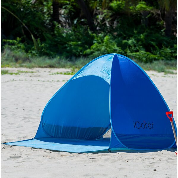 Pop Up Beach Tent Sun Shelter Shade Easy Up Portable Anti UV Cabana Beach 