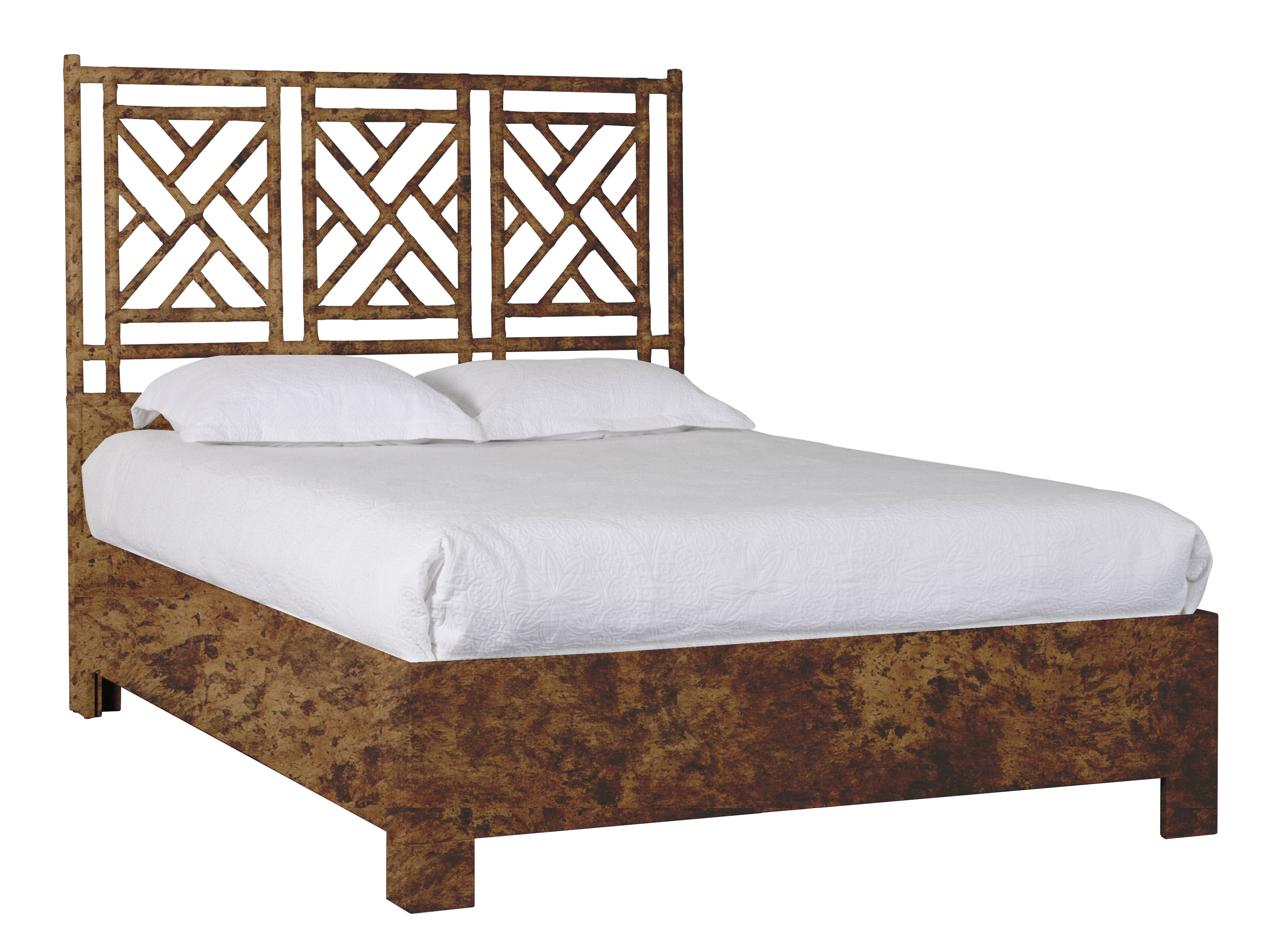 David Francis Furniture Chippendale Chinese Standard Bed Perigold