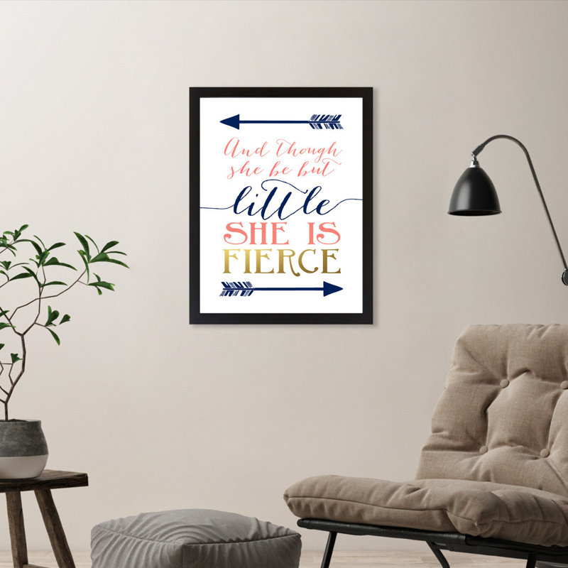 East Urban Home Wall Wonder She Is Fierce Kids Décor Wayfair East Urban Home Wall Wonder She Is