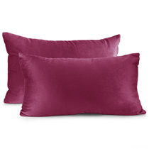 light pink pillow covers