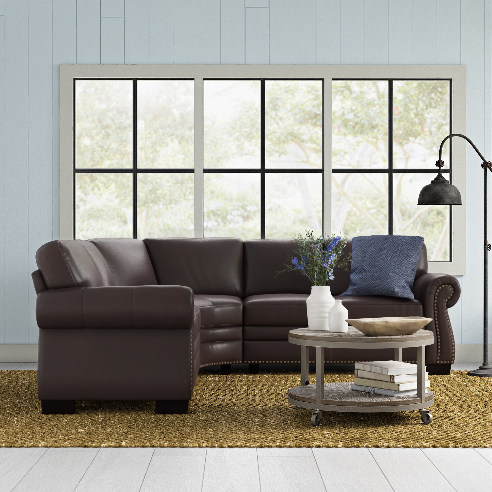 Farmhouse Rustic Sectional Sofas Birch Lane