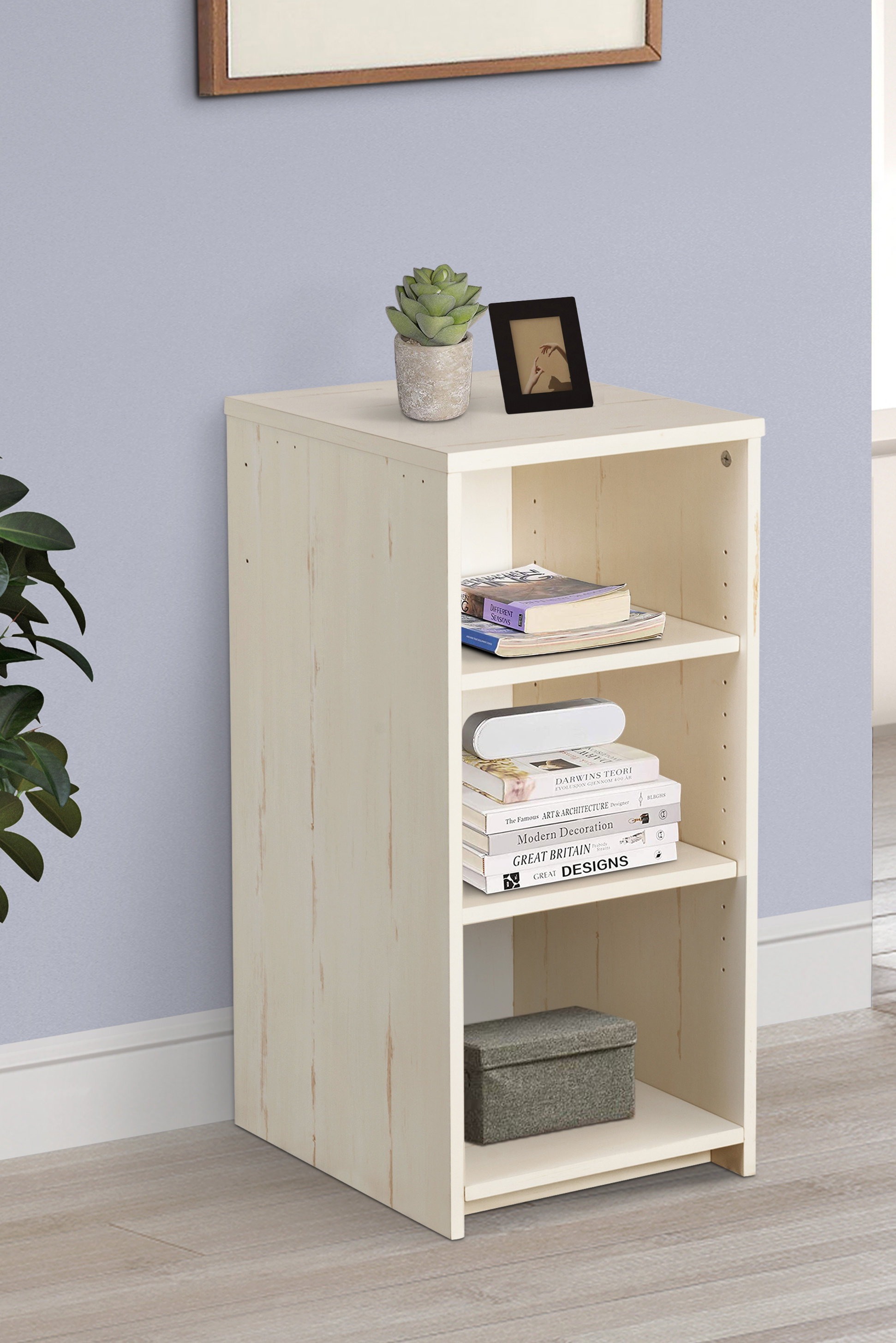 Gracie Oaks Newdale 29 5 H X 13 8 W Standard Bookcase Wayfair