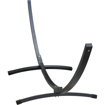 Vivere 15' Demars Aluminum Arc Hammock Stand (450 lb Capacity)