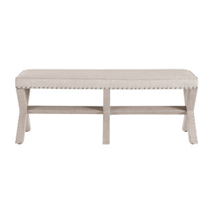 Benches Joss Main Wynwood X Base Upholstered Bench
