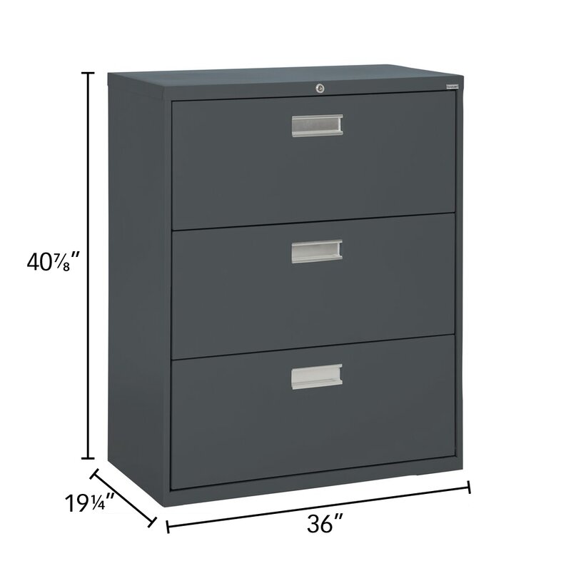 3 Drawer Lateral Filing Cabinet Reviews Joss Main