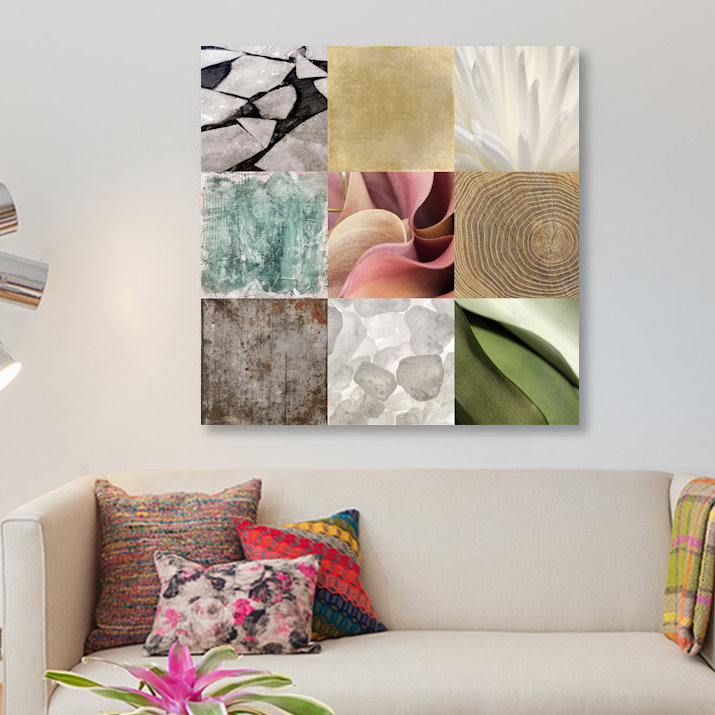 East Urban Home Decorative Tiles Series Ice White Graphic Art