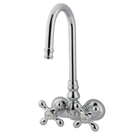 Vintage Wall Mount Clawfoot Tub Faucet