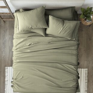 sage green queen sheets