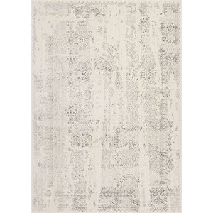 Silver Screen Ivory/Gray Area Rug