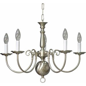 Ballenton 5-Light Candle-Style Chandelier