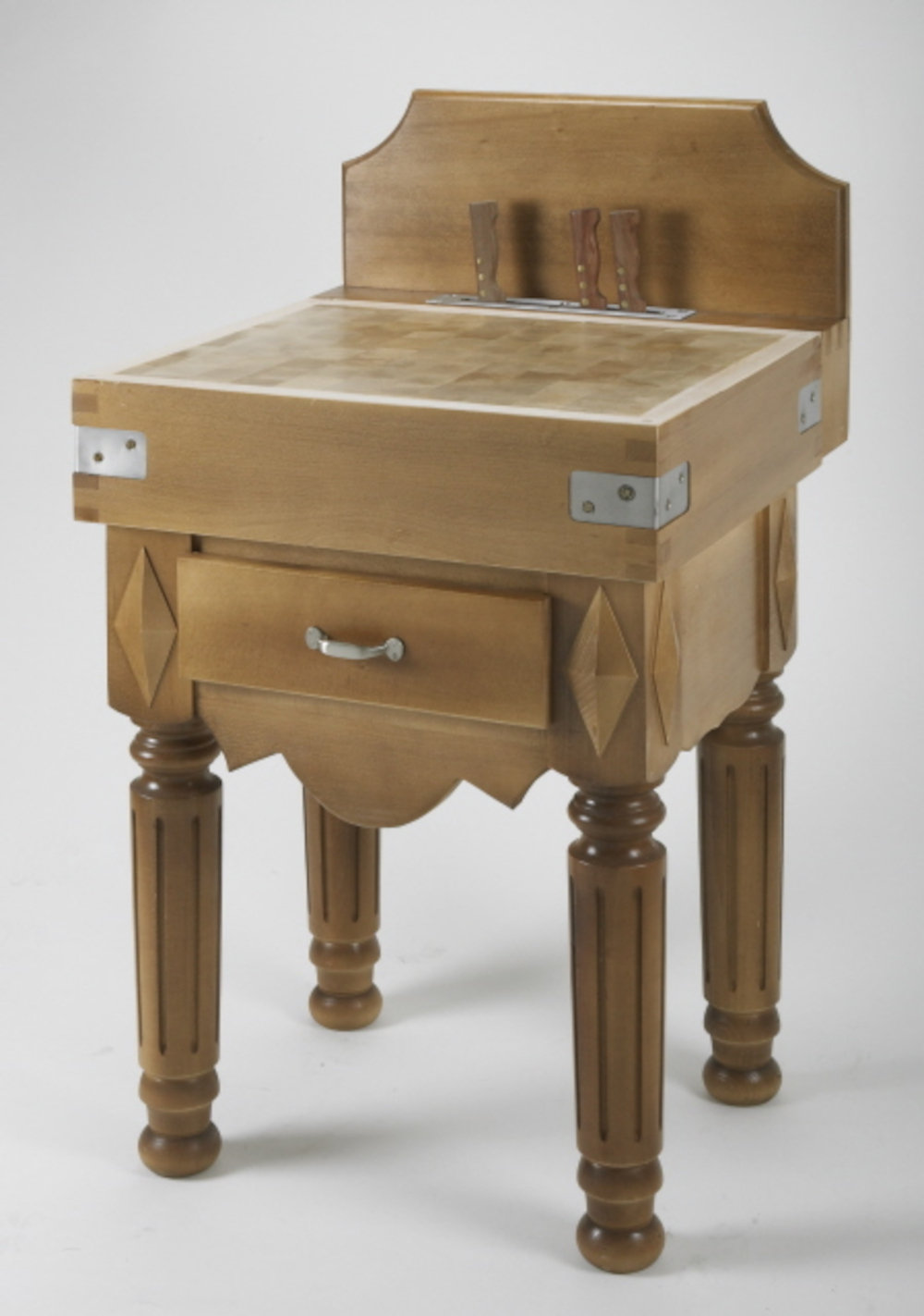 Astoria Grand Christner 80Cm Wide Rolling Butcher Block Wayfair.co.uk