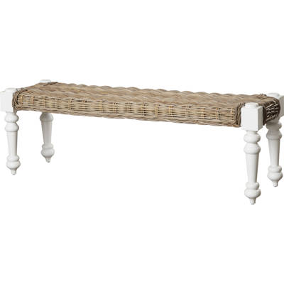 August Grove Walsall Solid Wood Bench Reviews Wayfair Ca