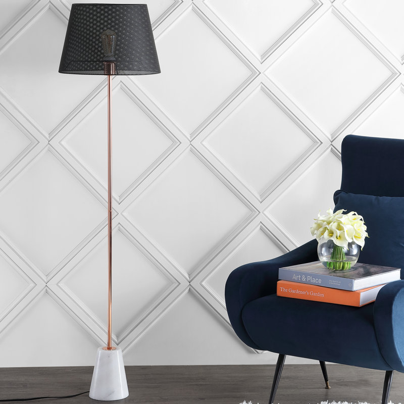 wayfair copper floor lamp