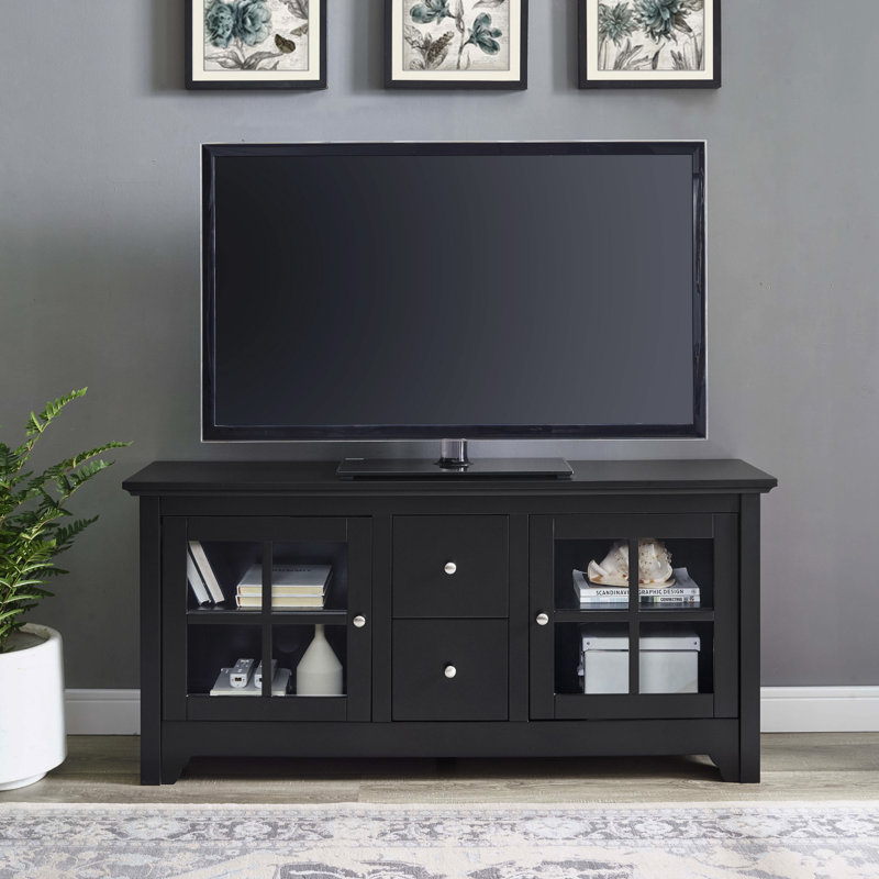 Darby Home Co Poulson Enclosed Storage Tv Stand For Tvs Up To 60