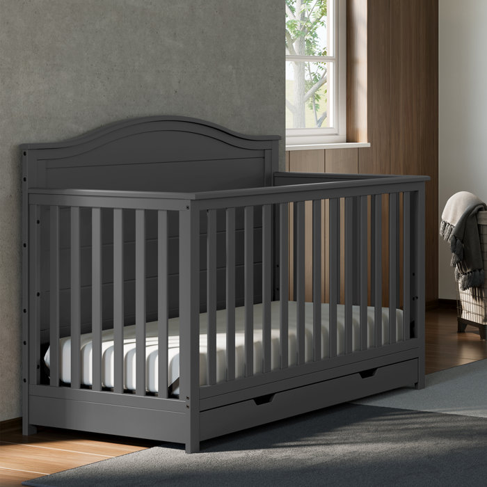 Storkcraft Moss 4in1 Convertible Crib with Storage
