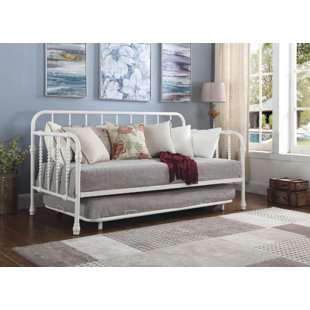 Trever Metal Daybed With Trundle by August Grove Spacial Price