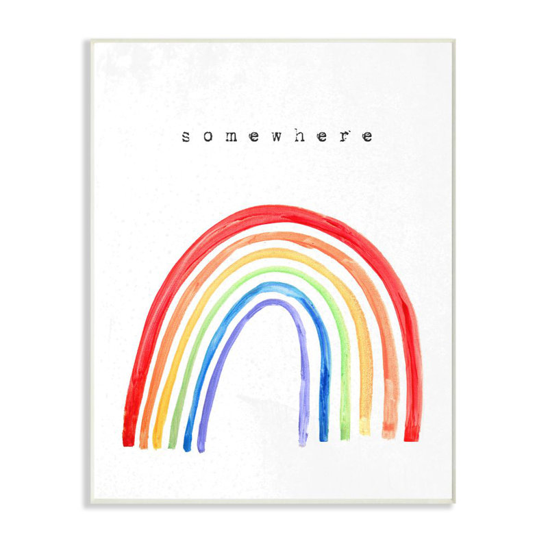 Isabelle Max Halsey Somewhere Over The Rainbow Painted Lines