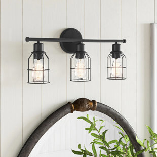 Farmhouse Rustic Oil Rubbed Bronze Vanity Lighting Birch Lane