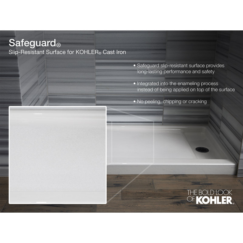 Kohler K 9136 Sn Square Design Tile In Shower Drain Vibrant Polished Nickel Drain Catches Amazon Com
