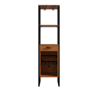 Tall Wine Cabinet Wayfair Delapaz 8 Bottle Wine Cabinet