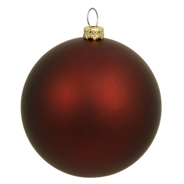 solid color glass christmas ornaments