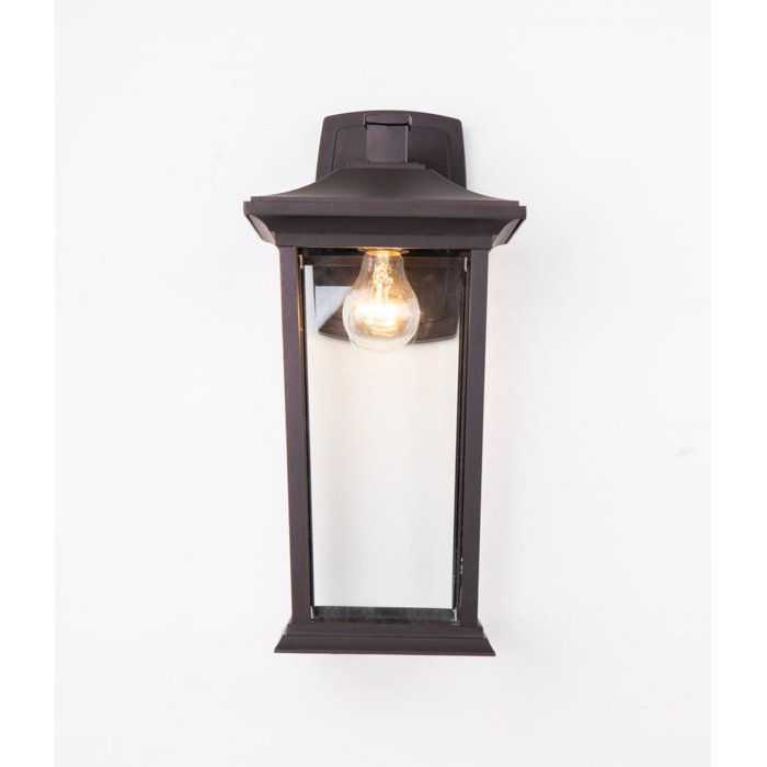 This Modern Outdoor Wall Sconce Is In A Black Finish Of The Casing Ensure Traditional Look Metal Frame And Clear Gl Shade Provide Rich This Modern Outdoor Wall Sconce Is In A Black Finish Of The Casing Ensure Traditional Look Metal Frame And Clear Gl Shade Provide Rich