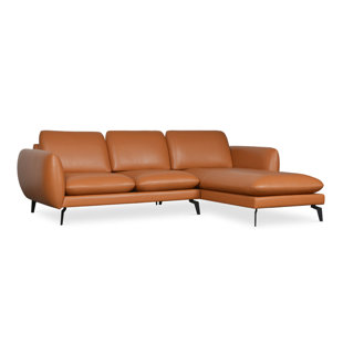 Paloma Leather Sectional by sohoConcept