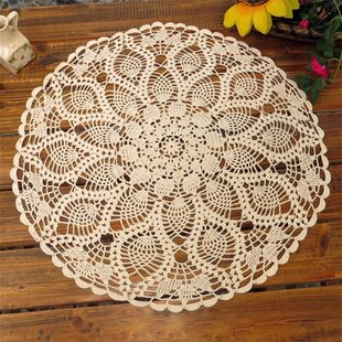 Lot of 24 Vintage Crochet Linen Handmade Lace Doilies brand new in pack 