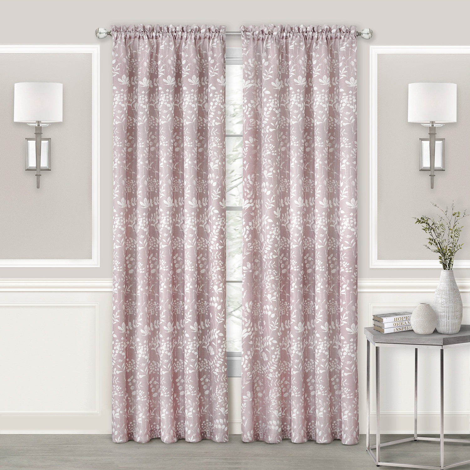 Blush Pink Velvet Curtains Wayfair